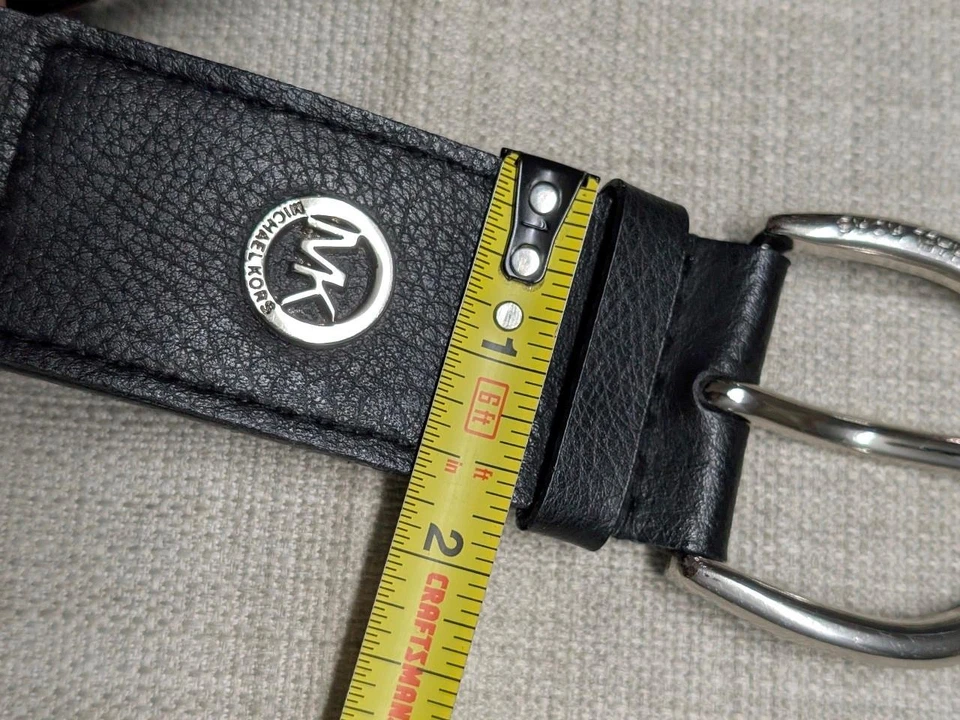 MICHAEL KORS кожаный ремень с заклепками 34 черный - Изображение 2 из 4