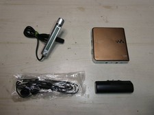 SONY MD Walkman MZ-EH930 Portable MiniDisc Player w/ Accessories Japan MG01 1.5