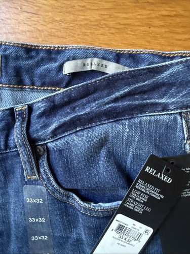 New VINTAGE MENS GUESS CLASSIC RELAXED FIT DENIM JEANS SIZE 31 X 30 NWT - Picture 4 of 10