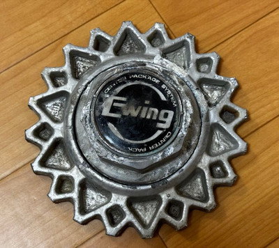 Original WORK Ewing Center Package System Radkappe 1 Stück Vintage JDM...