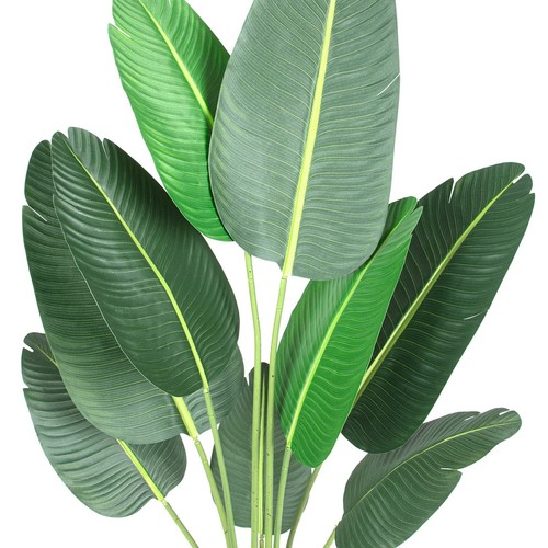 5 Ft Artificial Tree Bird of Paradise Artificial Plant Faux Plant Palm Tree A... - Picture 3 of 7