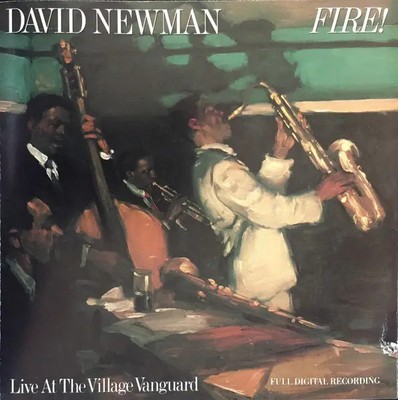 CD David ''Fathead'' Newman Fire! Live At The Village Vanguard Atlantic Jazz