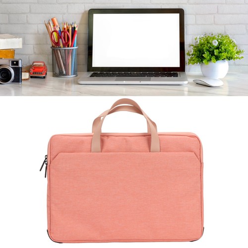 Laptop Bag Large Capacity Waterproof Laptop Briefcase Tote Bag Carrying Hand Hot - Afbeelding 7 van 22