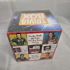 The Big Bang Theory Trivia Box Sheldon Leonard Raj Howard Penny Amy Bernadette