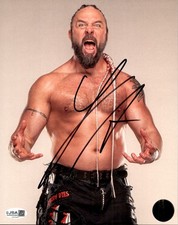 Lance Archer Signed AEW 8x10 Photo #2 WWE JSA COA