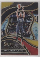 2024 Panini Select WNBA Courtside Black Gold Prizm 1/5 Angel McCoughtry 19fe