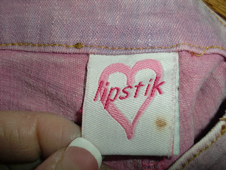 Niñas Lote de 2 Falda Denim Rosa LIPSTIK y Falda Princesa DISNEY Talla 4T Foto 2 de 4