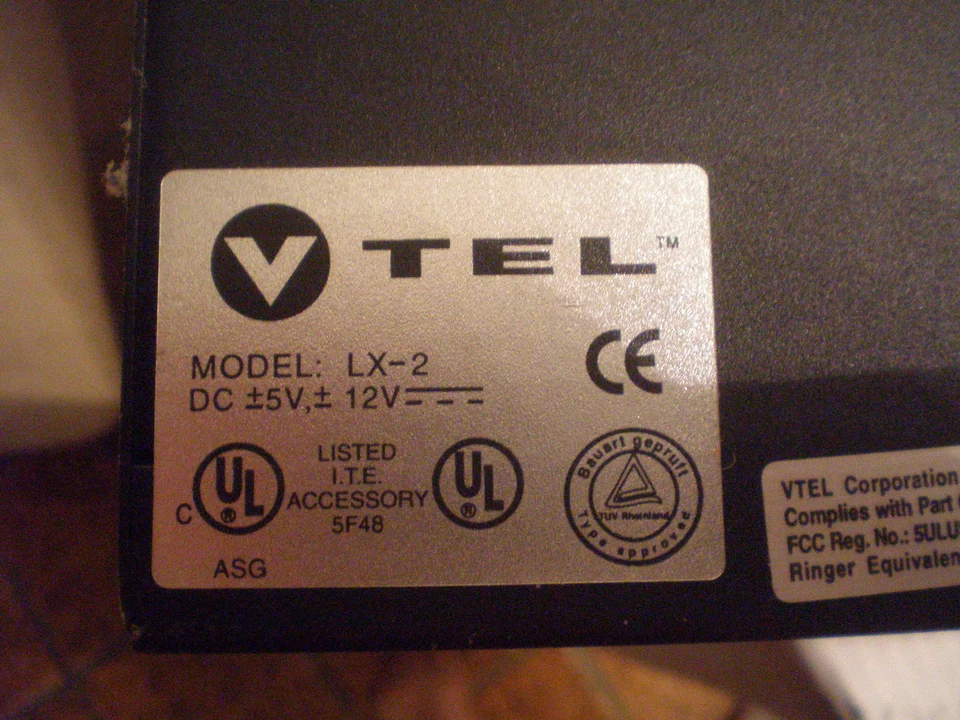 Controlador de video Vtel modelo LX-2 Foto 2 de 2