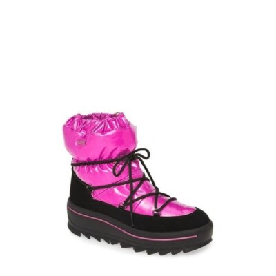 Pajar Canada Taya Winter Boots in Neon Pink