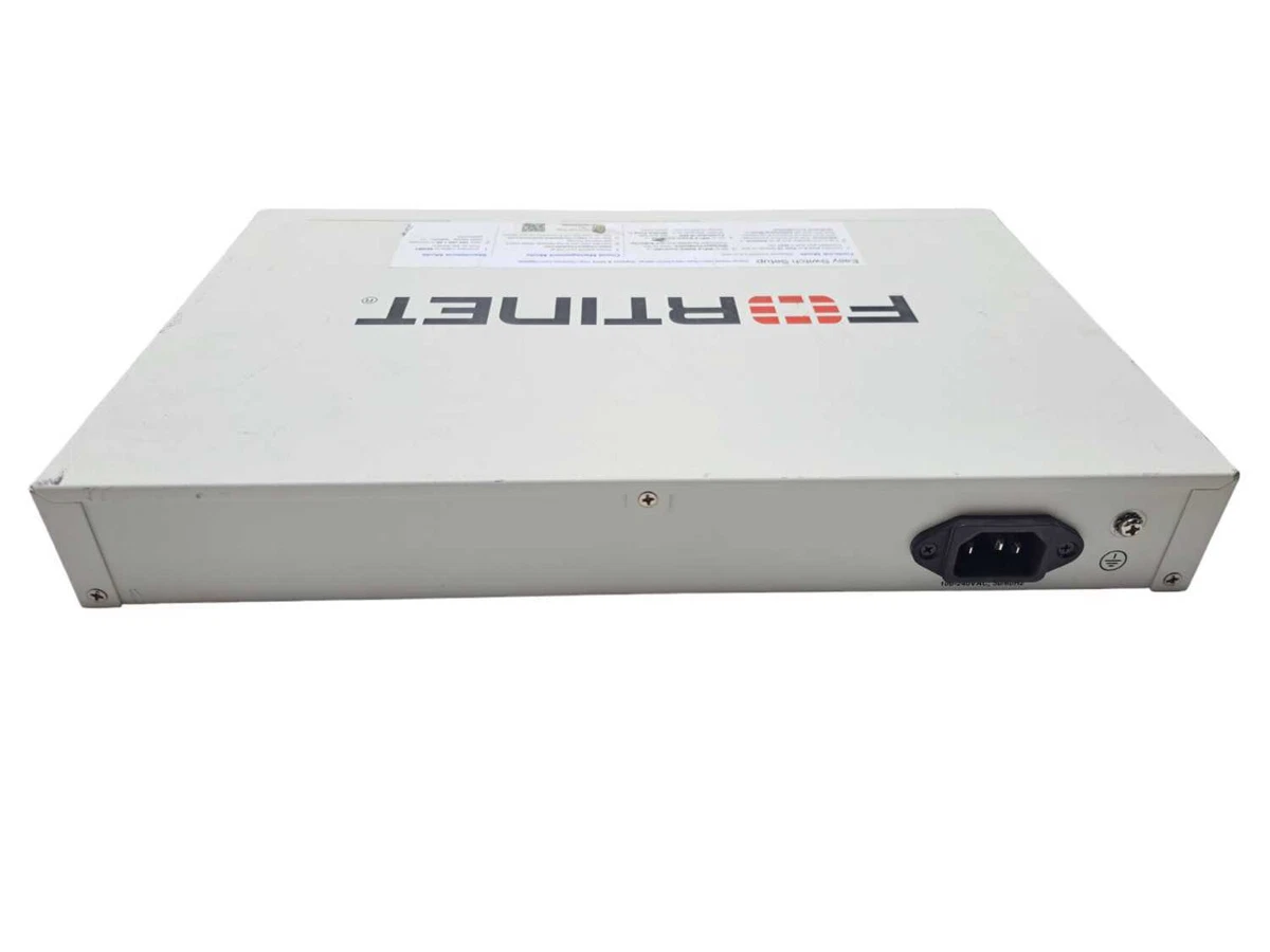 Fortinet FortiSwitch FS-108E-POE Layer 2 FortiGate Switch 8xGE RJ45 LAN 65W ) Fortinet FortiSwitch FS-108E-POE Layer 2 FortiGate Switch 8xGE RJ45 LAN 65W )