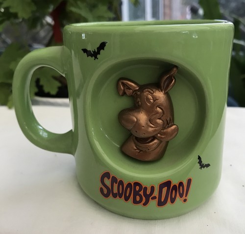 Scooby Doo Neuheit Kaffeebecher, BonBon Buddies, Hanna-Barbera, grün und bronze