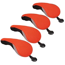 4pcs/pack Neoprene Golf Hybrid Head Covers Utility UT Covers Rescue Covers