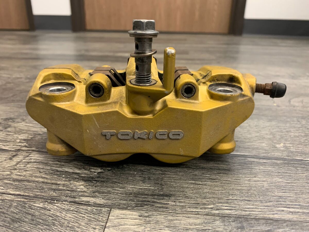 Suzuki 2004 GSXR1000 OEM Front Right Brake Caliper Gold Suzuki 2004 GSXR1000 OEM Front Right Brake Caliper Gold