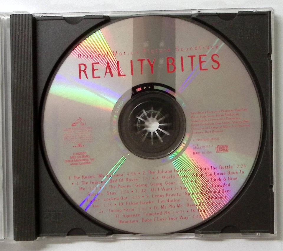 VARIOUS REALITY BITES ORIGINAL MOTION PICTURE SOUNDTRACK CD 4654 Foto 4 de 4