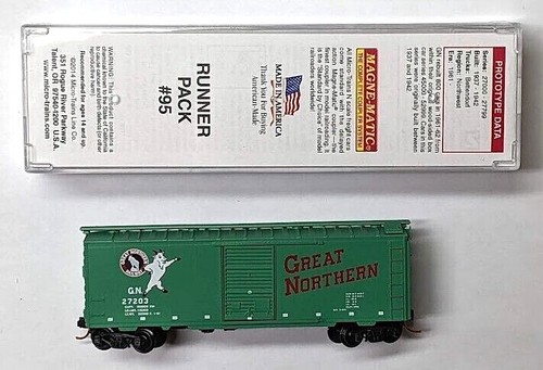 MTL Micro-Trains 02054420 Great Northern GN 27203 40 pies vagón de carga de una sola puerta | Zustand: New