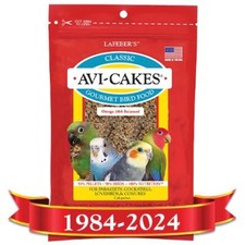 Lafeber Classic Avi-Cakes for Small Birds 8Oz Nutriberries Bird Food Parrot food