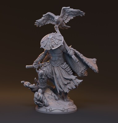 Japan Krieger Miniatur Ronin Fighter Owl Figur für Tabletop wie D&D Pathfinder