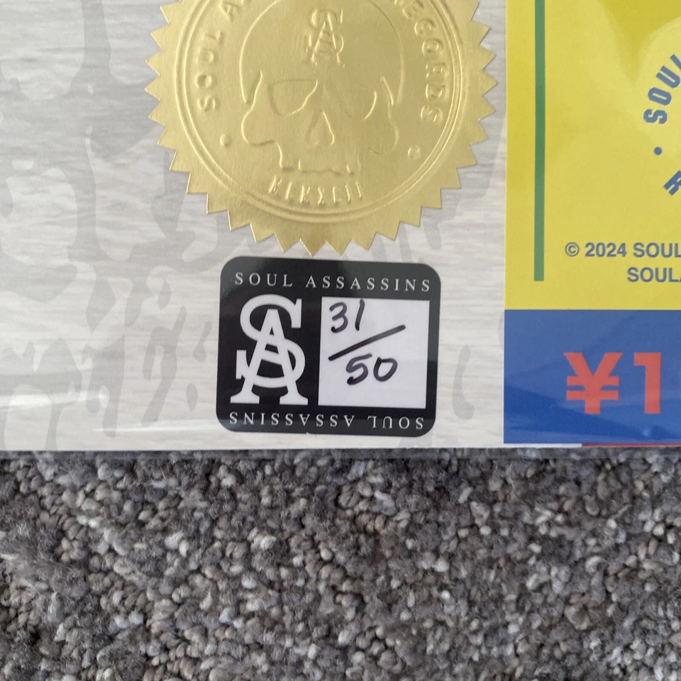 OBI Soul Assassins Vol 1 Instrumental Library Alt Cover Black Vinyl 31/50 - Image 2 of 3