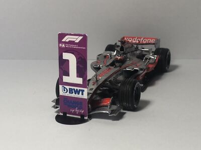 Ayrton Senna Autograph Handmade Slateboard - 1:43 / 1:18 Scale F1