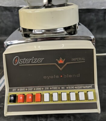Vintage Osterizer 10 Cycle Blend Pulse Matic Imperial Blender