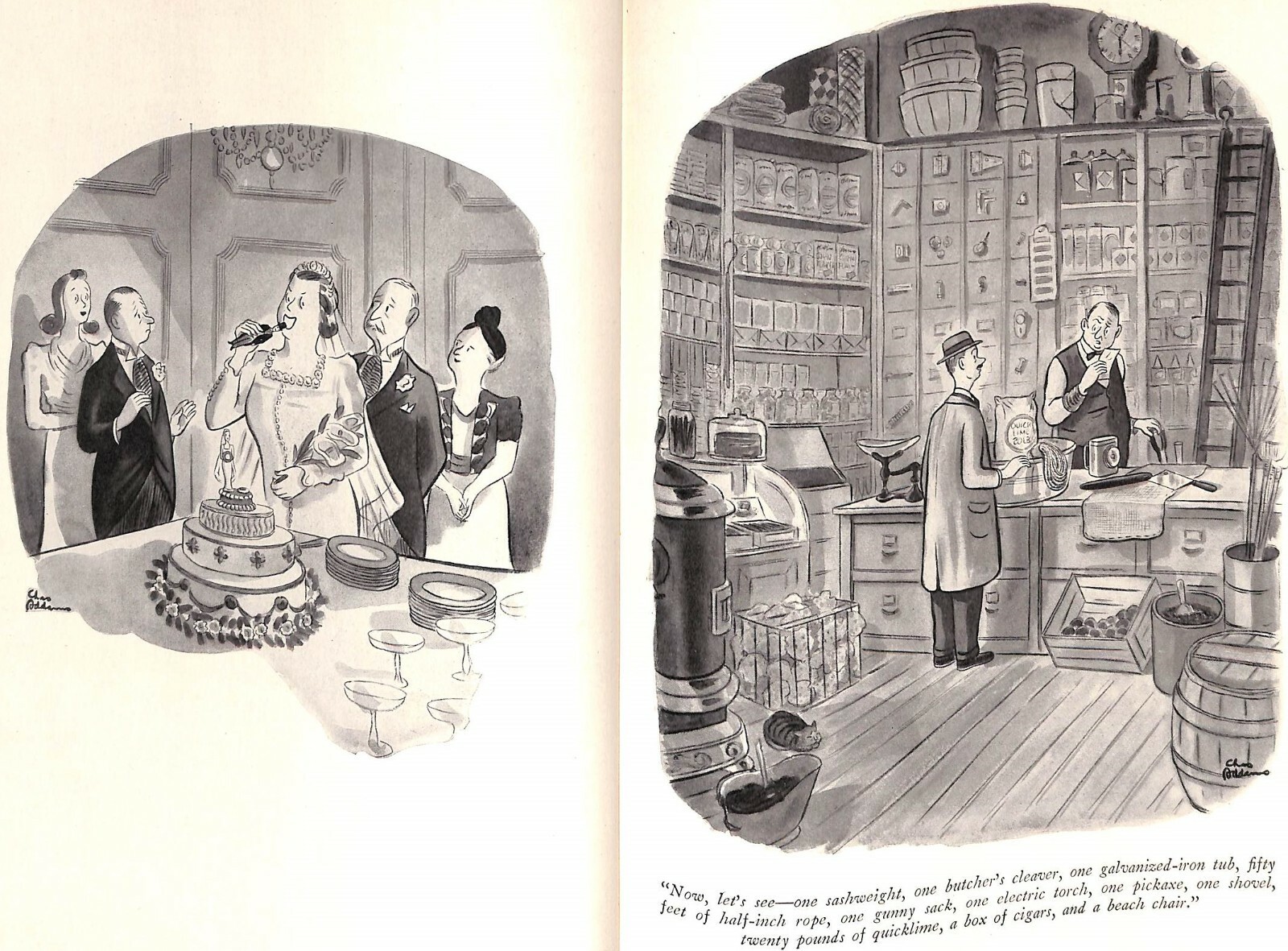"Drawn and Quartered An Album of Drawings" 1942 Addams, Chas eBay