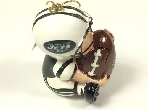 New York JETS Fußball Junge hängende Ornament Fußball Acryl NEU - Bild 3 von 3