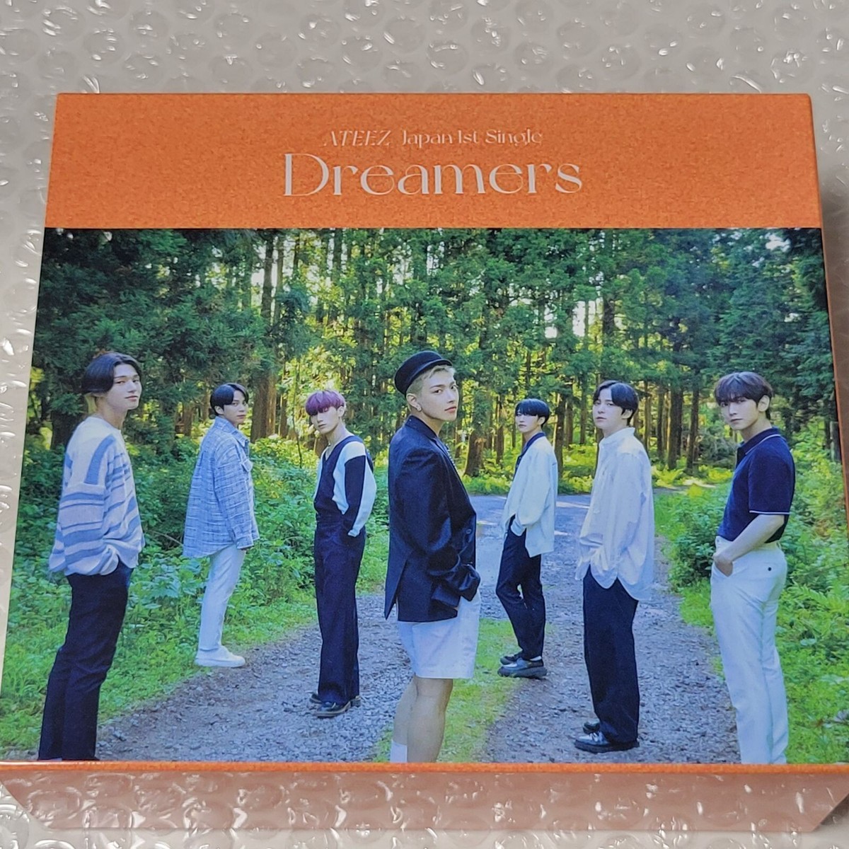 ATEEZ Dreamers CD DVD Photobook Complete 4 Version Set A B