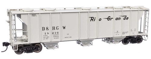 Tolva cubierta Walthers MainLine 910-7055 Rio Grande DRG&W 18216 PS-2 | Zustand: New