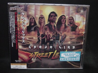 CRAZY LIXX Street Lethal + 1 JAPAN CD Hardcore Superstar Swedish Hard Glam Metal