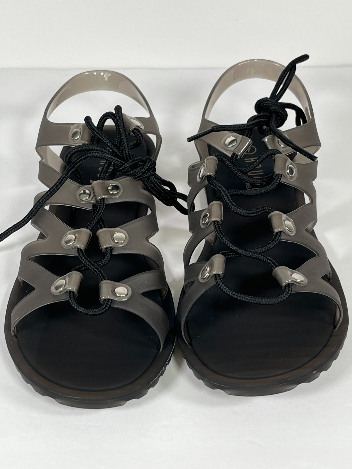 strappy jelly sandals womens