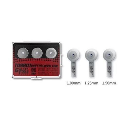 Steel Rivet Marking Tool + Non-Slip Handle Set Plane Model Building Tool - Picture 25 of 32
