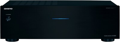 ONKYO M-5010 130-watt stereo Power Amp with auto-on & thru-put AUTHORIZED-DEALER