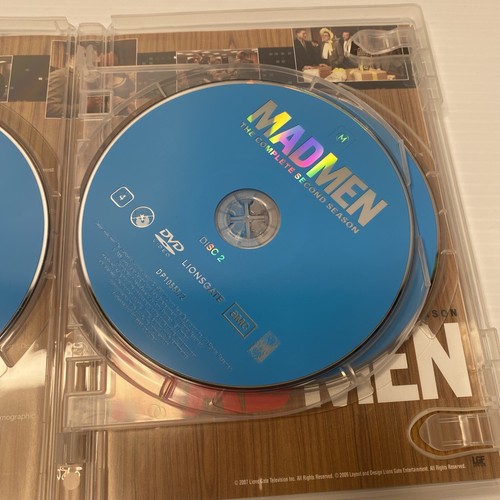 Mad Men : Season 2 (DVD 2009 PAL Region 4) Jon Hamm LIKE NEW - FREE TRACKED POST - Picture 8 of 14
