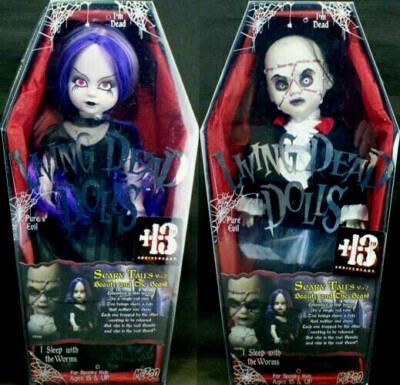 Living Dead Dolls BEAUTY and BEAST 2x doll Mezco
