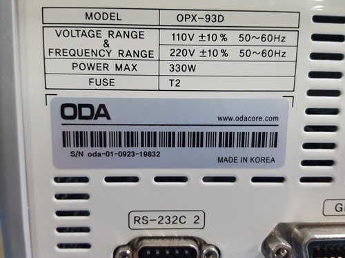 ODA OPX-93D: Fuente de alimentación de CC programable doble 9V/3A ver1.6 (9832) - Imagen 9 de 9