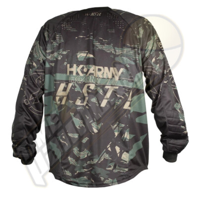 NEW EXTRA LARGE HK Army HSTL Paintball Jersey - Jungle Camo