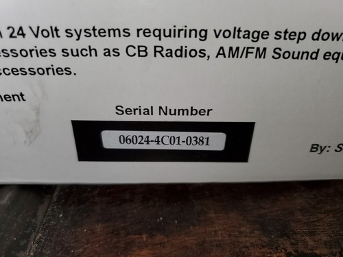 SAMLEX AMERICA POWER CONVERTER 24VDC - 12VDC MODEL # SDC-23 - Picture 2 of 14