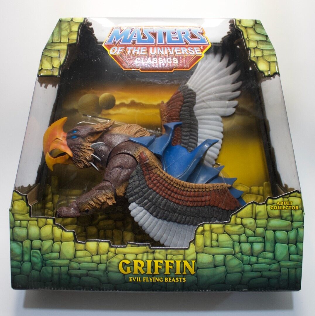 Masters of the Universe CLASSICS Griffin NEW Sealed Shelf Wear