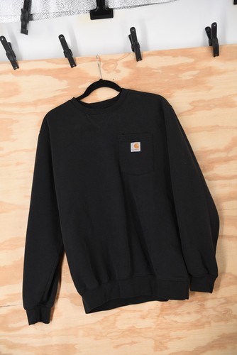 Carhartt Pocket Crewneck Black Sweatshirt Herren Small - Bild 9 von 14
