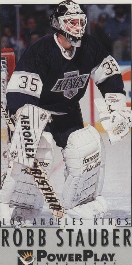 1993-94 Fleer Power Play - Robb Stauber #363 - 1 of 1