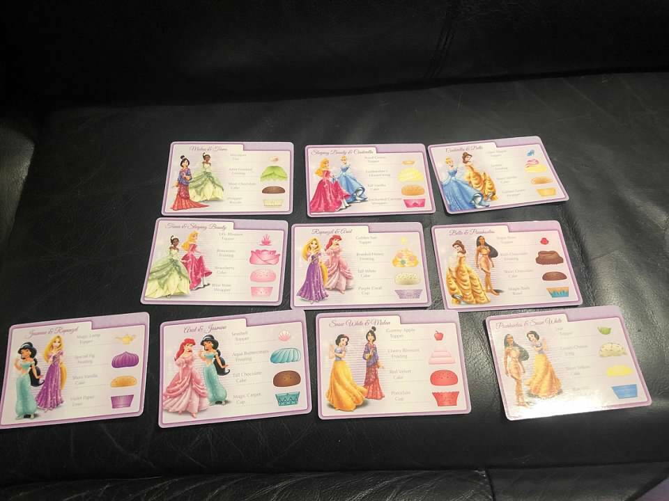 Disney Princess Enchanted Cupcake Party Game Replacement Pieces - You  Choose