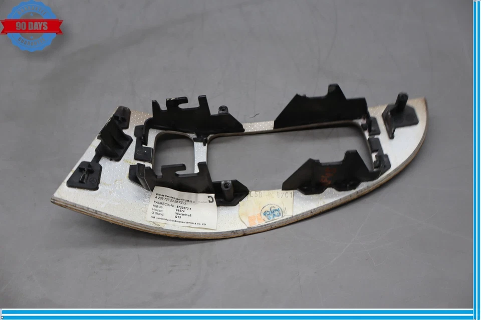 03-09 Mercedes CLK320 CLK500 Puerta Derecha Interruptor Ventana Maestro Bisel de Control Fabricante Original Foto 4 de 4