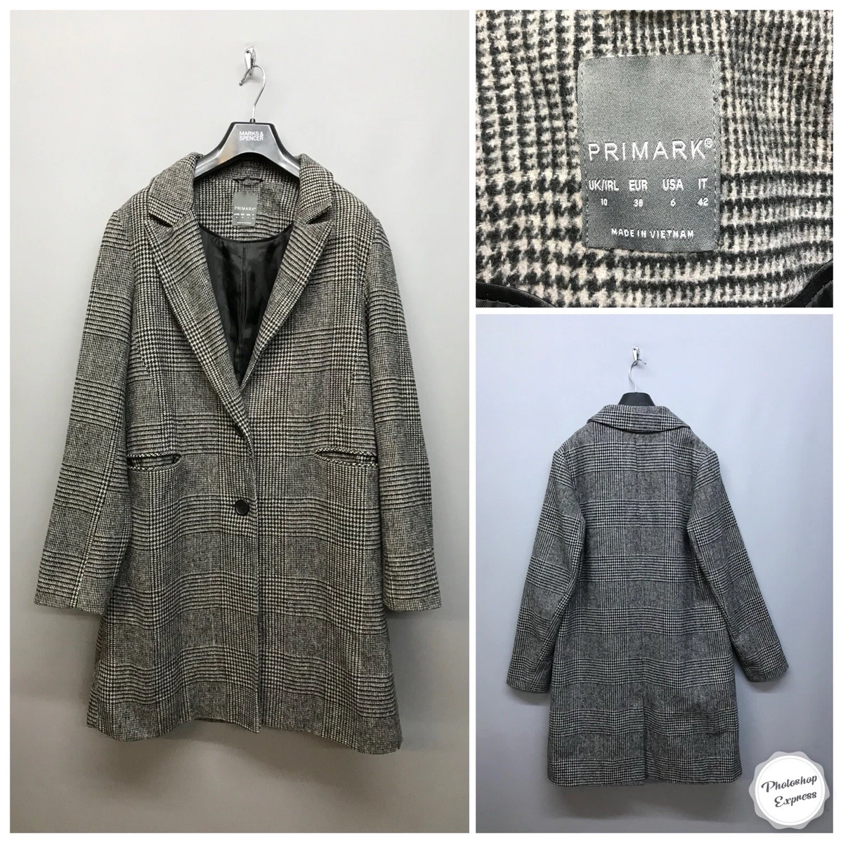 Primark top tweed waistcoat