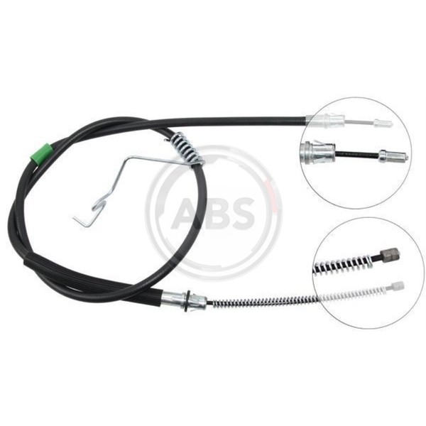 A.B.S. Handbremsseil Bremsseil Links FüR Ford Transit Pritsche/Fahrgestell-image