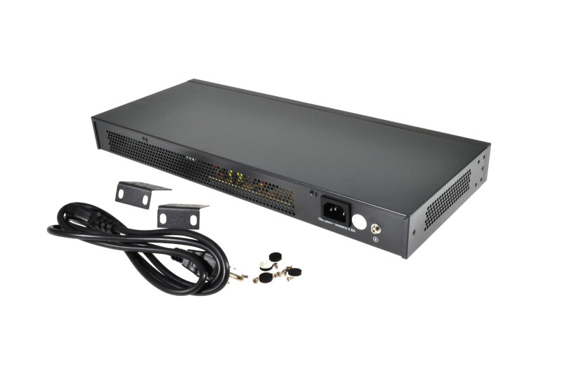 Switch TP-Link TL-SG1024 Gigabit 24 Porte Rack, 10/100/1000 Mbps, Non Gestito, 48 Gbps