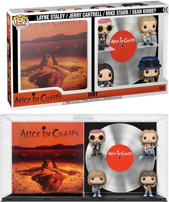 Funko Pop Vinyl ALICE in CHAINS - Dirt # 31 (Album Pack) Sealed