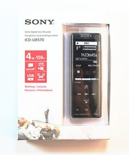 Sony ICD-UX570 MP3/LPCM Digital Voice Recorde...