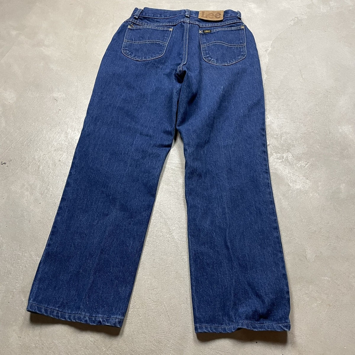 Vintage Lee Riders Denim Jeans 70s Scovill Zip 28x26 Union