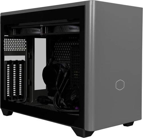 Cooler Master NR200P MAX Mini-ITX Case with 280mm AIO, 850W SFX PSU *READ* (2)
