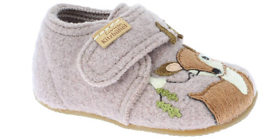 Living Kitzbühel Babyklettschuh Rehkitz Kids Hatching shoe slipper Felt  NE